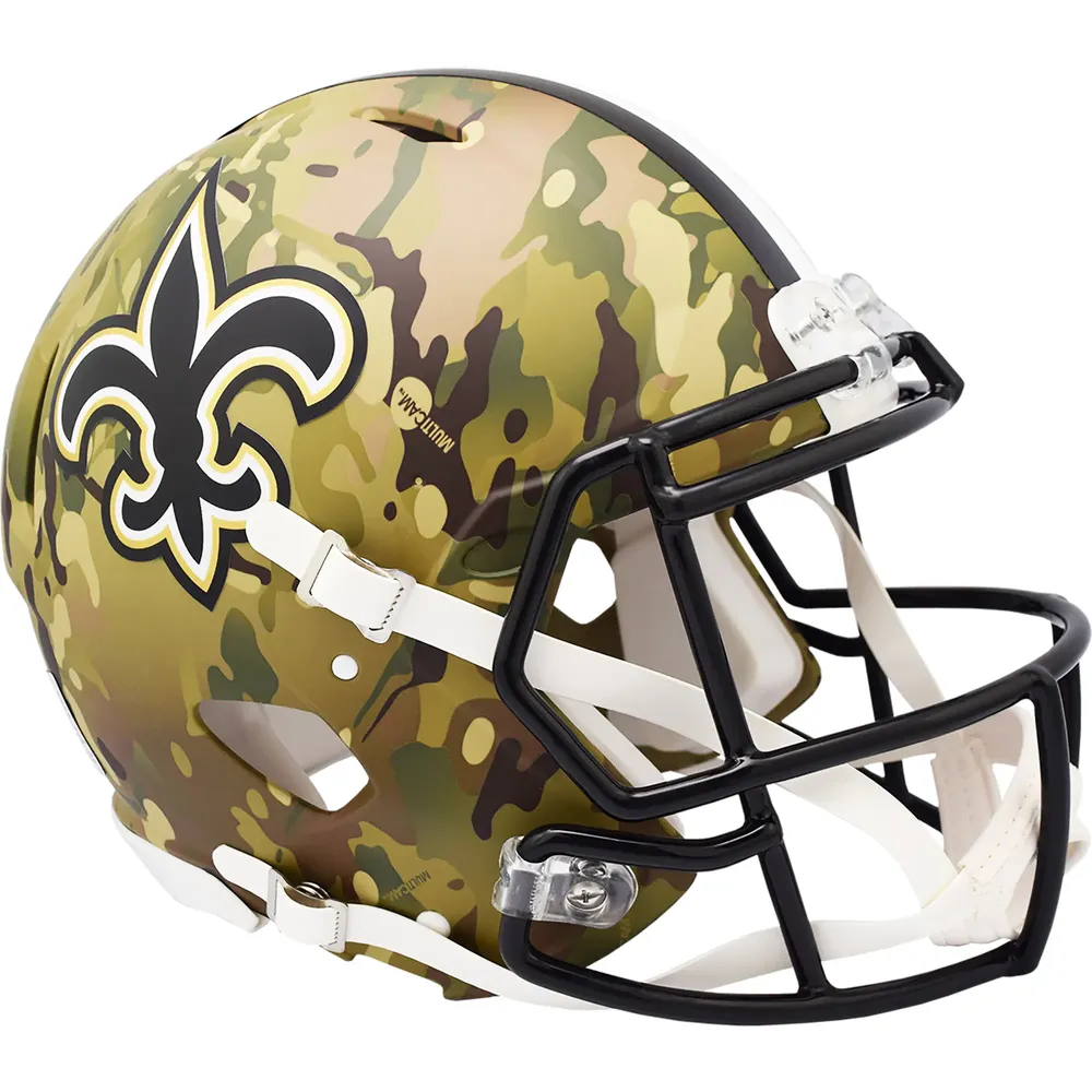 Lids New Orleans Saints Fanatics Authentic Riddell Camo Alternate  Revolution Speed Authentic Football Helmet