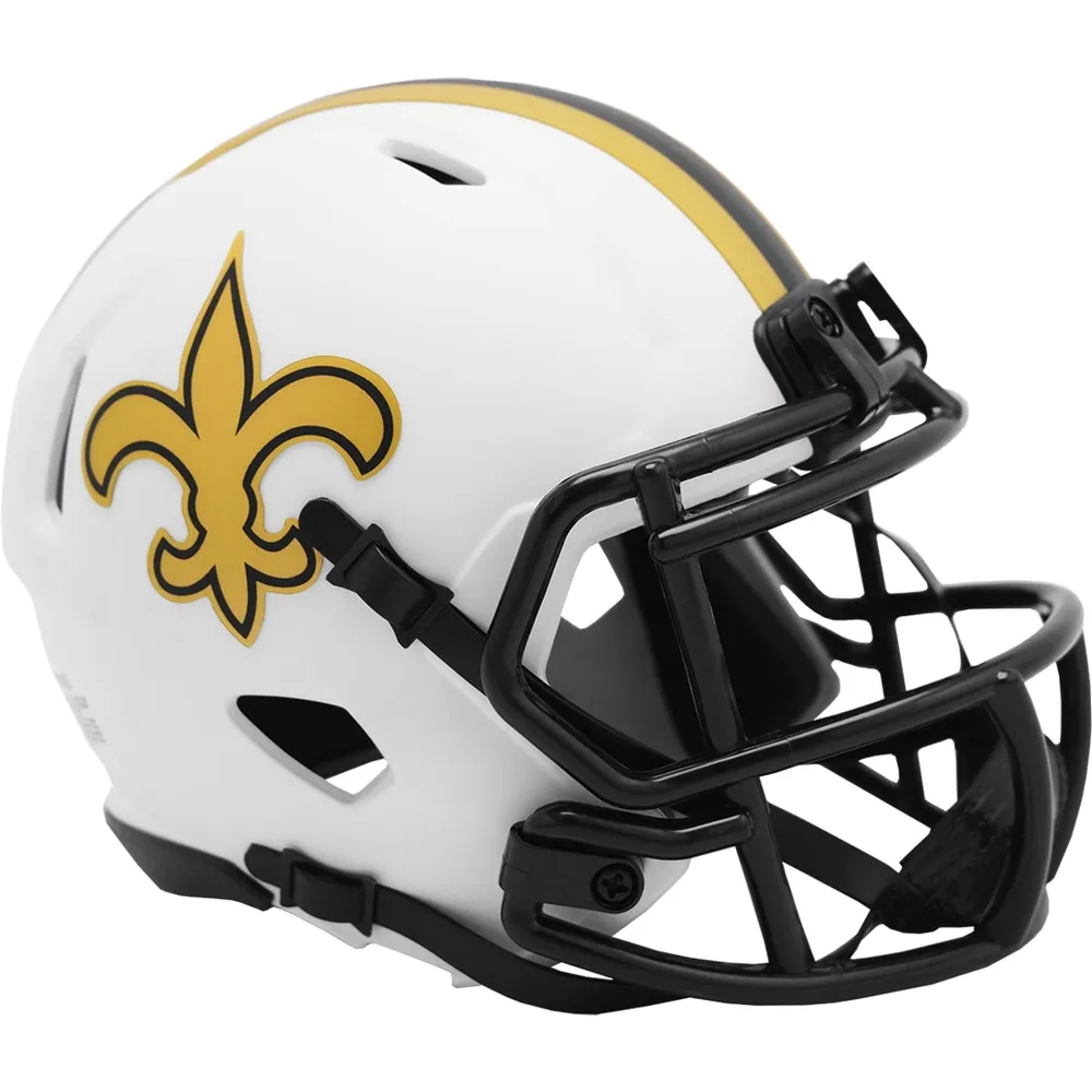Lids New Orleans Saints Fanatics Authentic Riddell LUNAR Alternate  Revolution Speed Mini Football Helmet