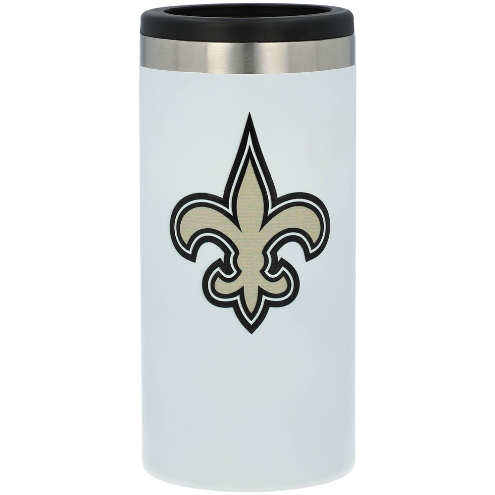 New Orleans Saints Team Logo 12oz. Slim Can Holder