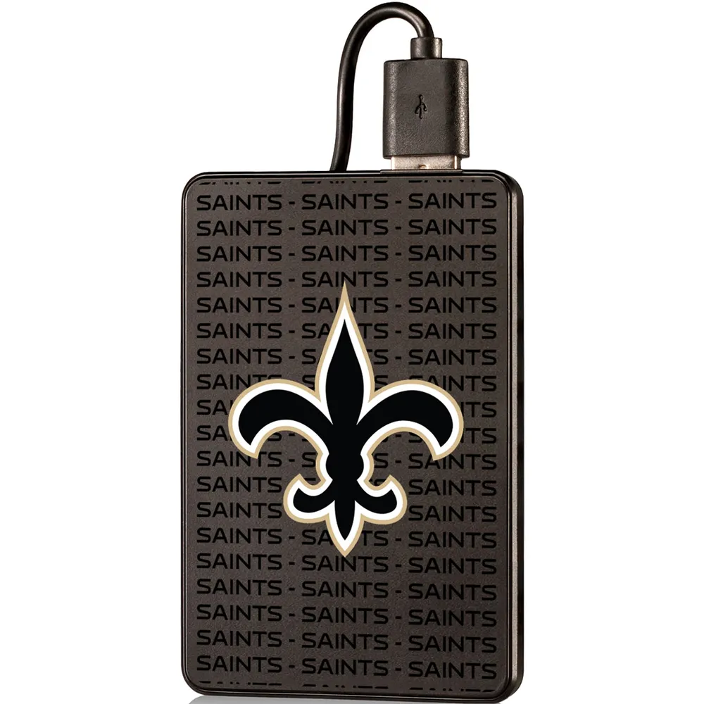 Lids New Orleans Saints Text Backed 2000 mAh Credit Card Powerbank