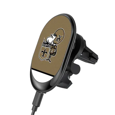New Orleans Saints Throwback Wireless Magnetic Car Charger