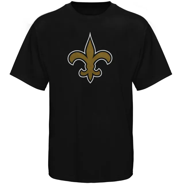 Lids New Orleans Saints Youth Team Logo T-Shirt - Black