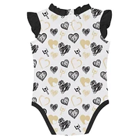 Ensemble 2 pièces pour nouveau-né et bébé New Orleans Saints Happy Hearts