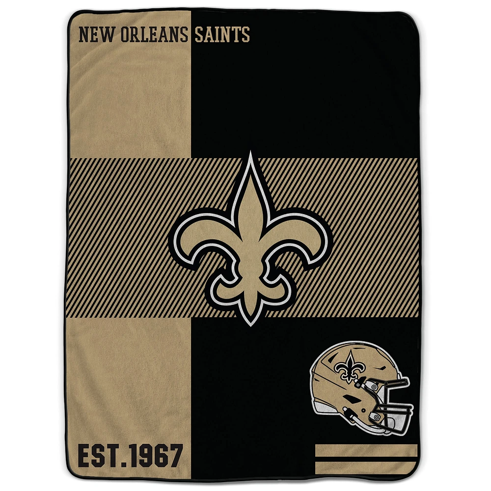 Pegasus  New Orleans Saints 60" x 80" Sherpa Throw Blanket