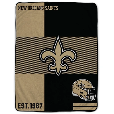 Pegasus  New Orleans Saints 60" x 80" Sherpa Throw Blanket