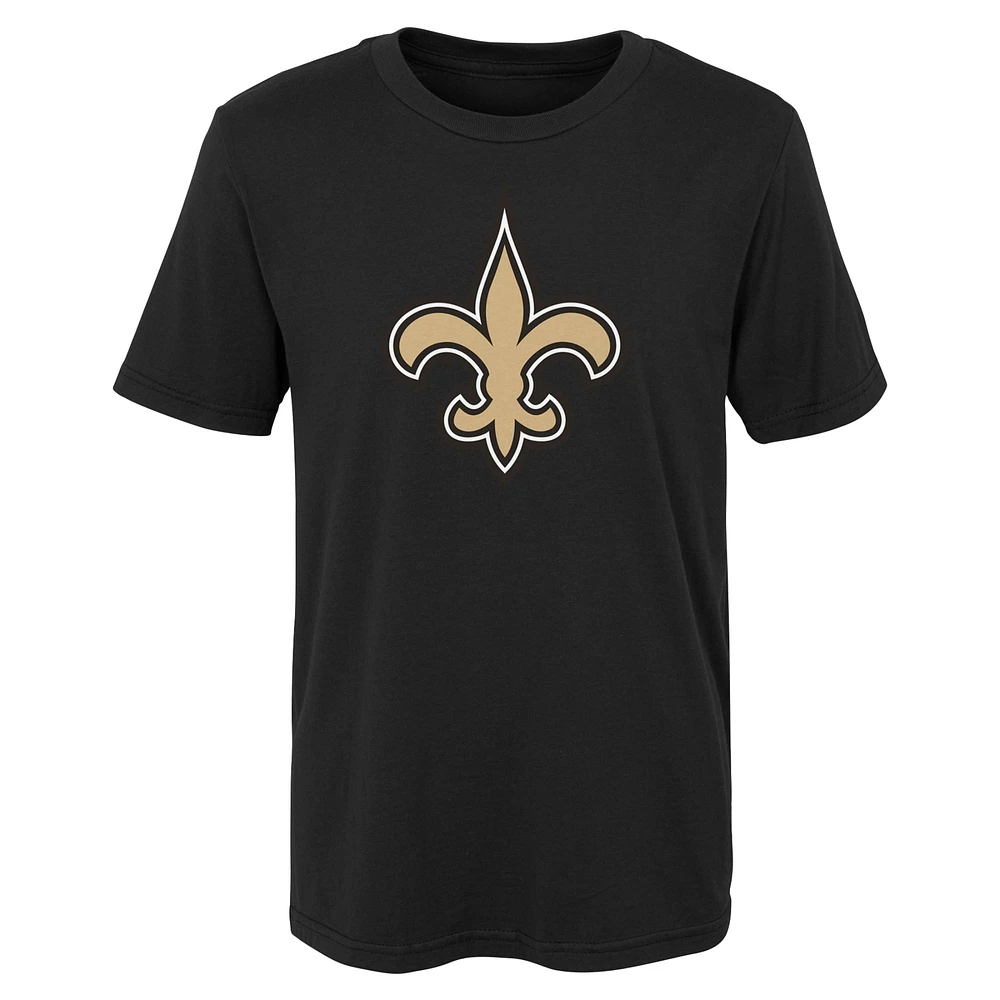 Preschool Black New Orleans Saints Primary Logo T-Shirt