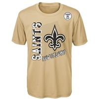 Preschool Gold/Black New Orleans Saints For the Love of the Game - T-Shirt  Combo Set