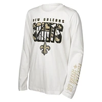 Ensemble de t-shirts the Mix pour enfants d'âge préscolaire New Orleans Saints