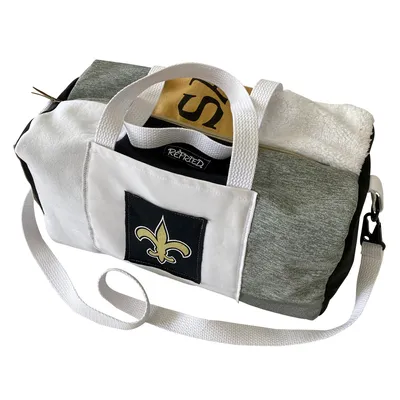 New Orleans Saints Refried Apparel Sustainable Upcycled Duffle Bag