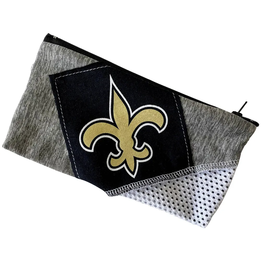 Lids New Orleans Saints Refried Apparel Sustainable Upcycled Zipper Pouch