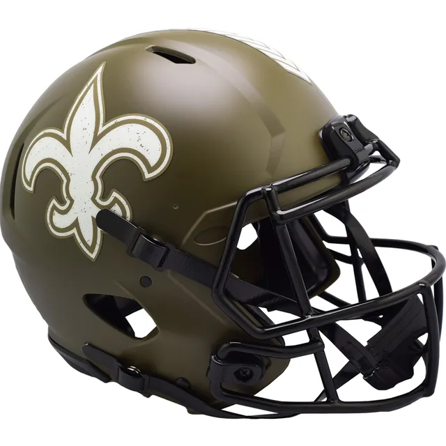 New Orleans Saints Riddell NFL Riddell Full Size Authentic Speed Flex Helmet, Large