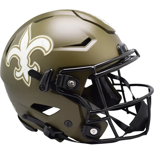 Alvin Kamara Signed New Orleans Saints Salute To Service Authentic Speed  Helmet