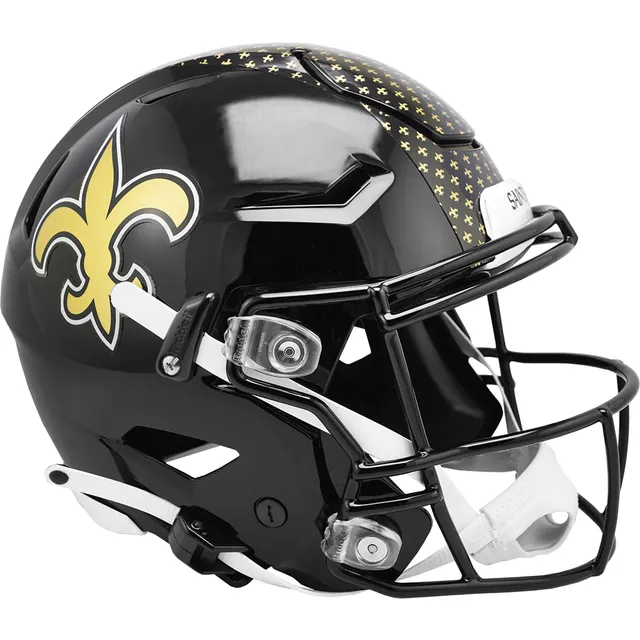 New Orleans Saints Riddell LUNAR Alternate Revolution Speed Flex Authentic  Football Helmet