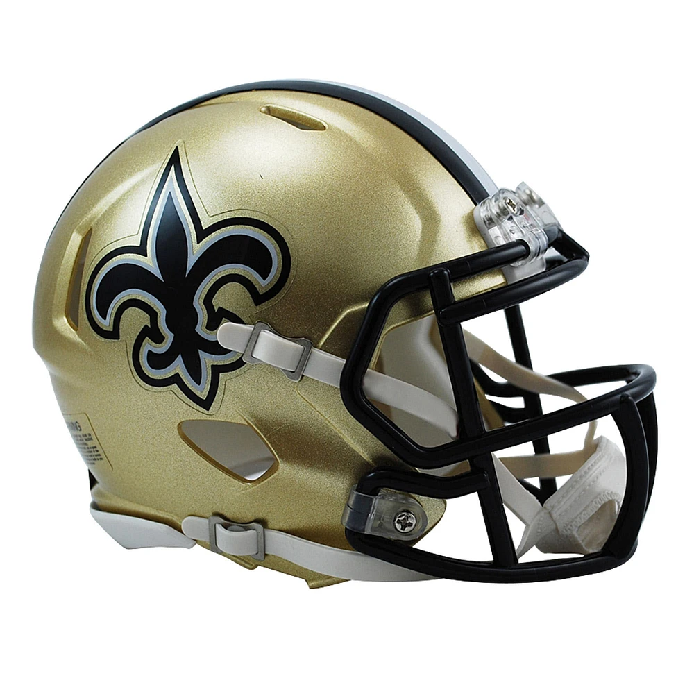 Riddell New Orleans Saints Revolution Speed Mini Football Helmet