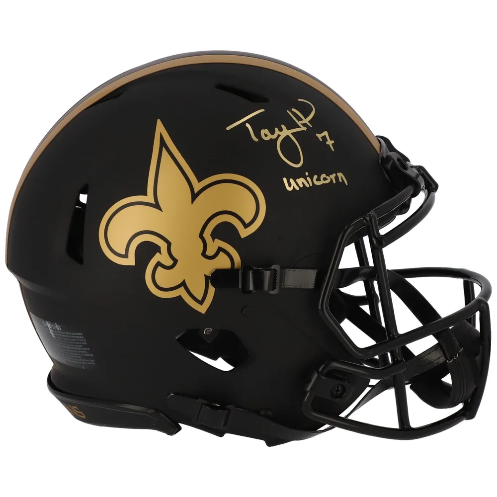 Lids Drew Brees New Orleans Saints Fanatics Authentic Autographed Riddell  Flat White Alternate Revolution Speed Replica Helmet