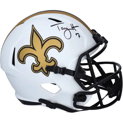 Riddell New Orleans Saints LUNAR Alternate Revolution Speed Mini Football  Helmet 