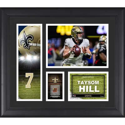 Jameis Winston New Orleans Saints Framed 15 x 17 Player Collage with a  Piece of Game-Used Ball