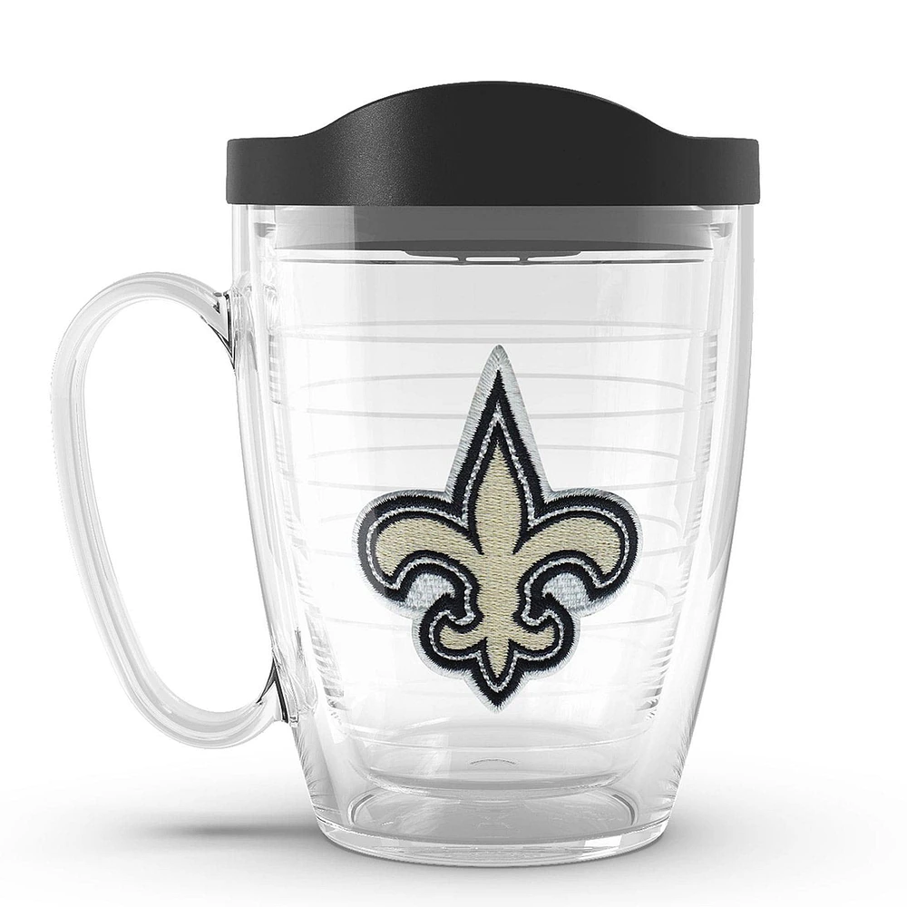 Tervis Saints de la Nouvelle-Orléans 16oz. Tasse classique avec couvercle emblème