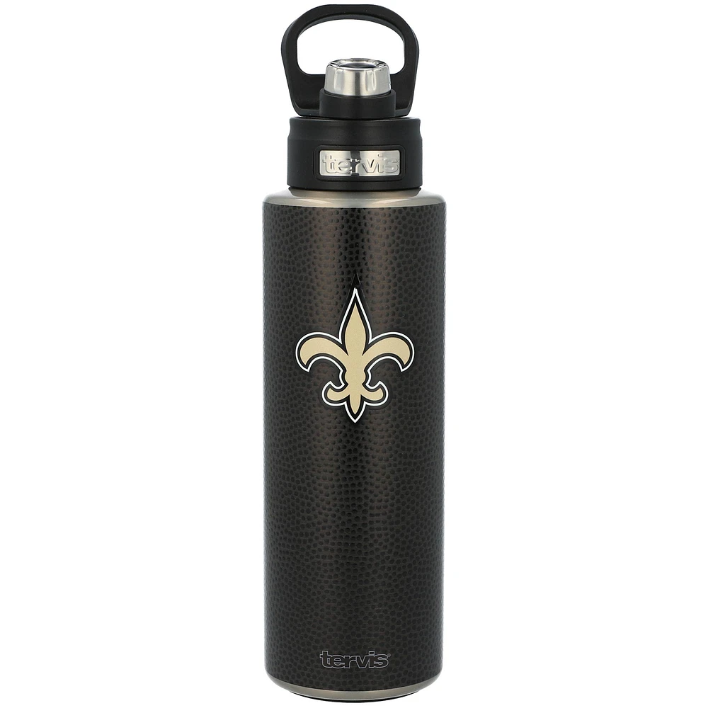 Tervis New Orleans Saints 40oz. Bouteille d'eau en cuir à large goulot