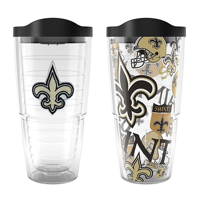 Tervis  New Orleans Saints NFL 2 Pack Allover & Emblem