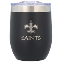 The Memory Company Saints de la Nouvelle-Orléans 16oz. Gobelet sans pied en acier inoxydable