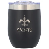 The Memory Company Saints de la Nouvelle-Orléans 16oz. Gobelet sans pied en acier inoxydable
