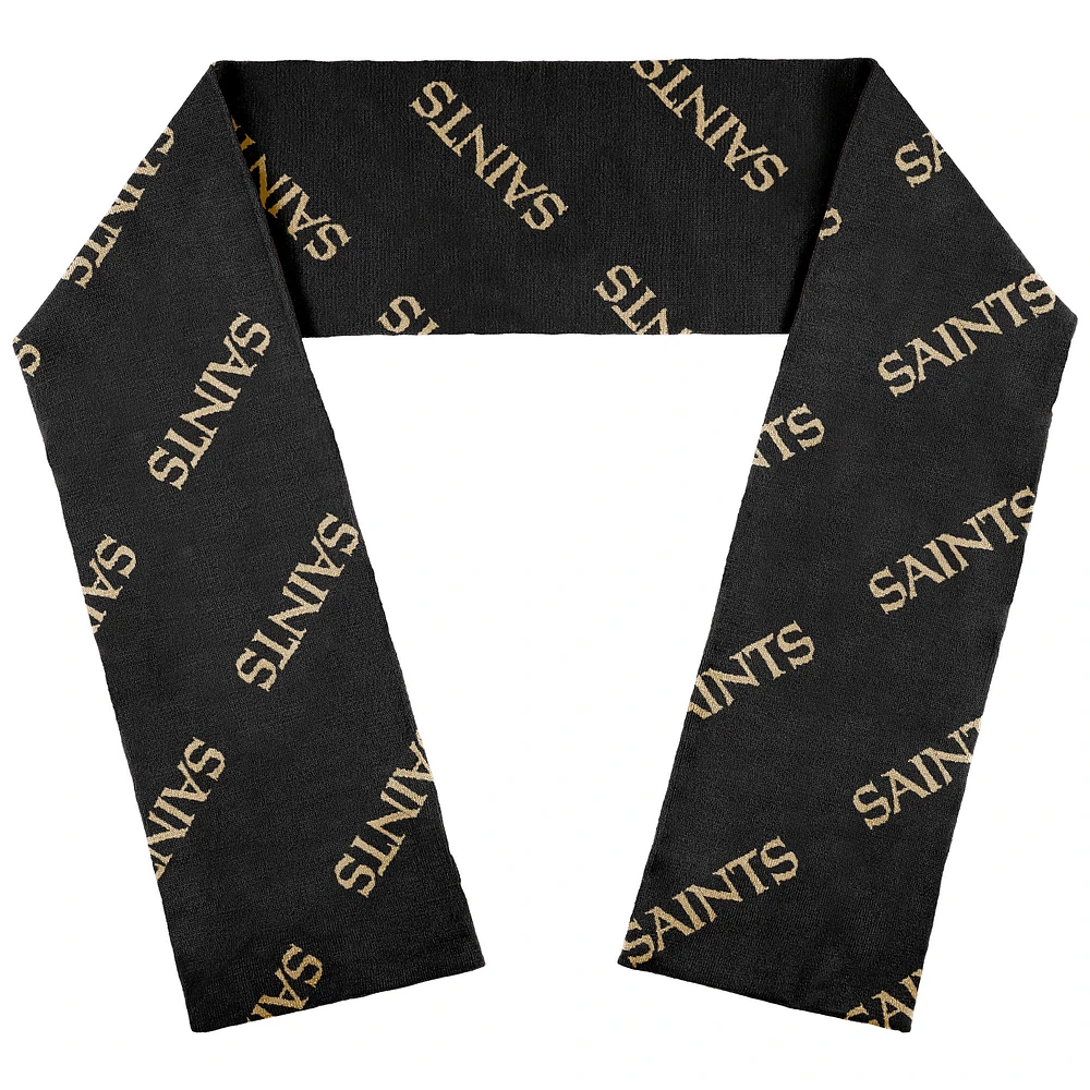 WEAR by Erin Andrews New Orleans Saints Team Wordmark Scarf