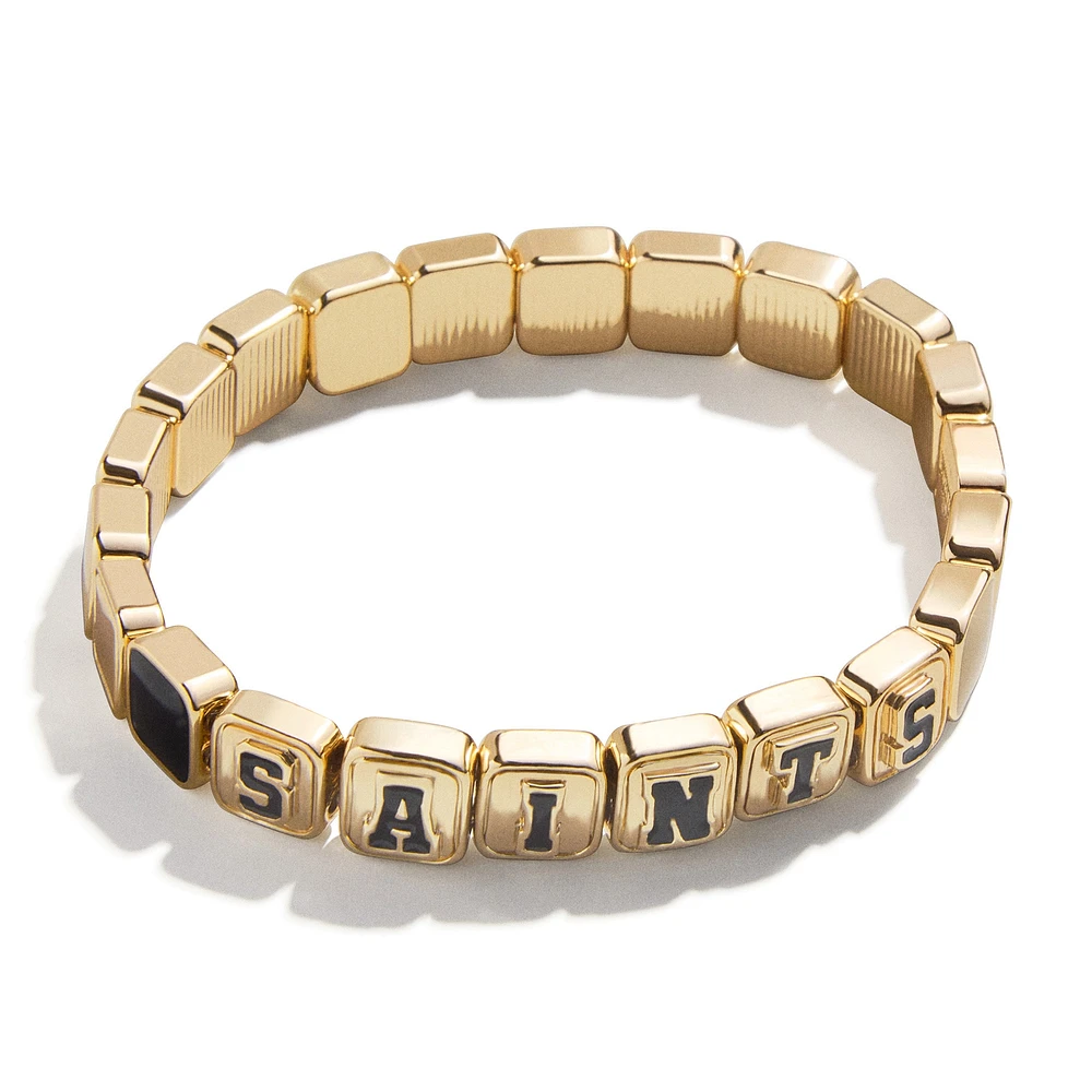 WEAR by Erin Andrews x BaubleBar New Orleans Saints Tile Bracelet