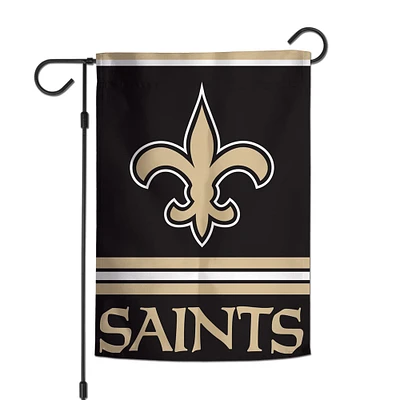 WinCraft New Orleans Saints 12" x 18" Drapeau de jardin recto-verso