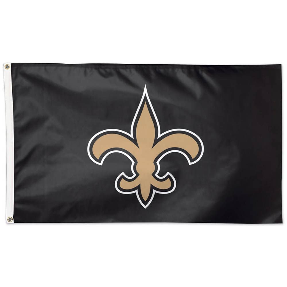 WinCraft New Orleans Saints 3' x 5' Deluxe - Single-Sided Flag