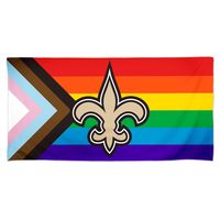 WinCraft New Orleans Saints 30'' x 60'' Pride Spectra Beach Towel