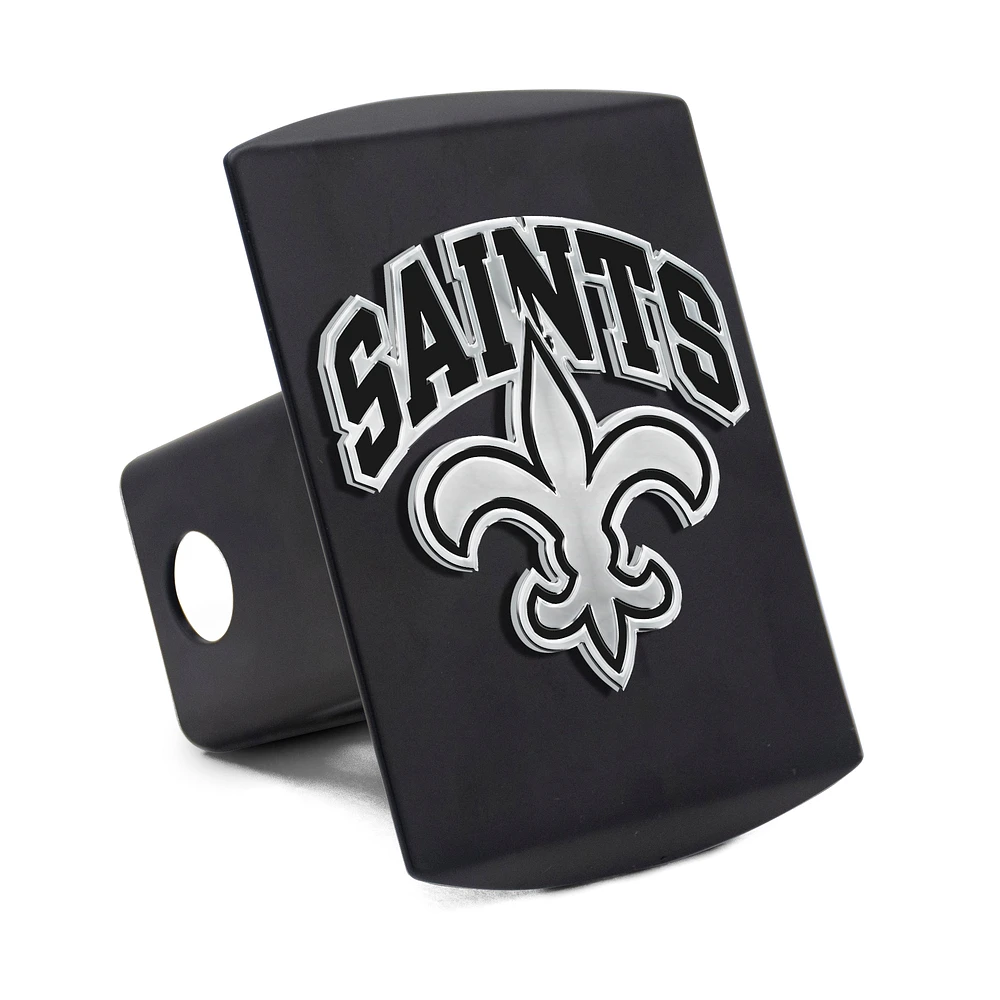 Housse d'attelage WinCraft New Orleans Saints en métal chromé de qualité supérieure