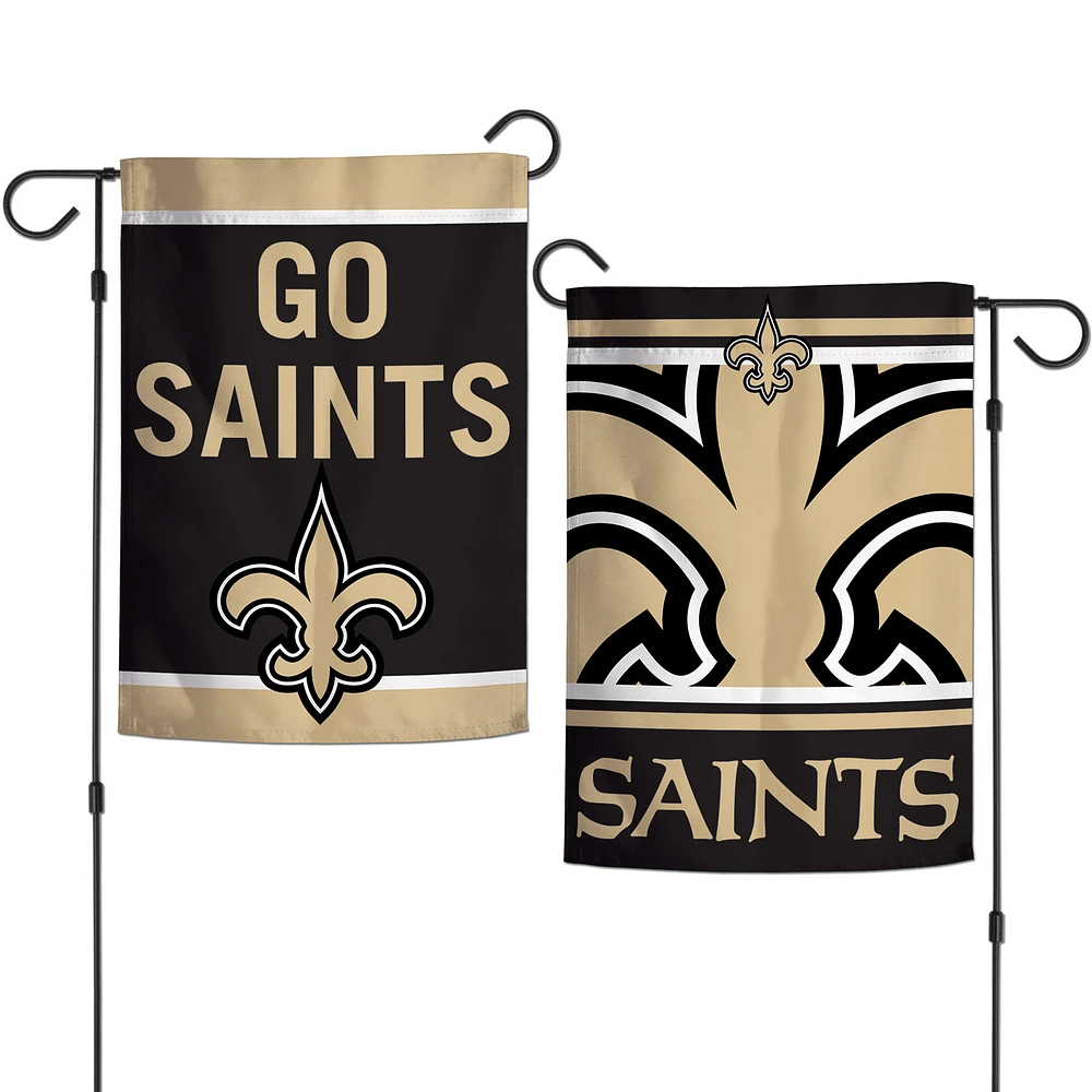 WinCraft New Orleans Saints Team 2-Sided 12'' x 18'' Garden Flag