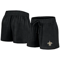 Short noir New Orleans Saints Start to Finish pour femme Fanatics