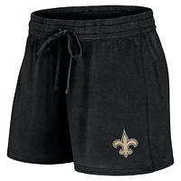 Short noir New Orleans Saints Start to Finish pour femme Fanatics