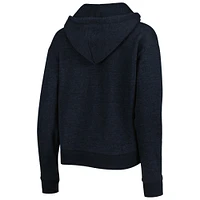 Sweat à capuche encolure crantée Kennedy New Orleans Saints '47 noir pour femme