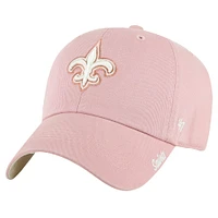 Casquette ajustable Dusty Rose Clean Up '47 New Orleans Saints Ballpark Cheer pour femme