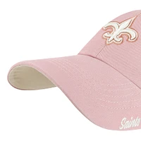 Casquette ajustable Dusty Rose Clean Up '47 New Orleans Saints Ballpark Cheer pour femme