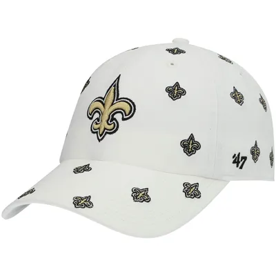 47 Men's New Orleans Saints Pride Black Clean Up Adjustable Hat