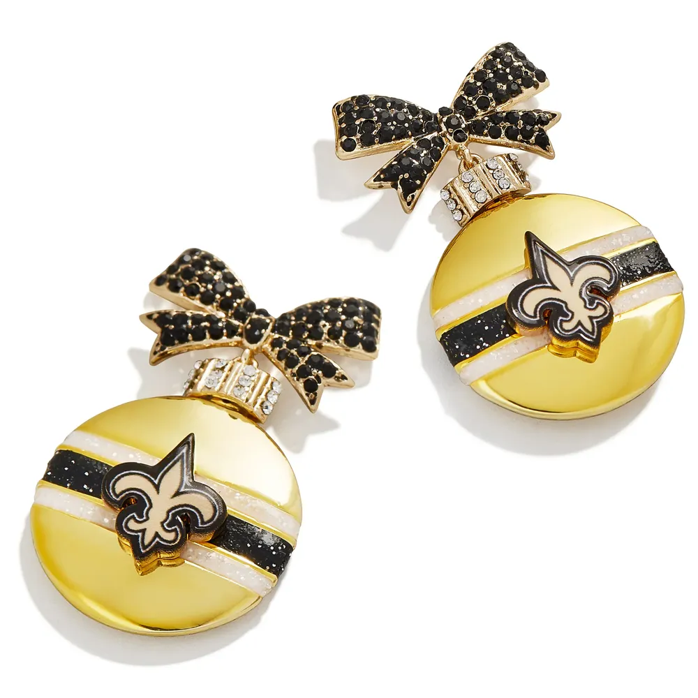 Women's BaubleBar New Orleans Saints Ornament Earrings