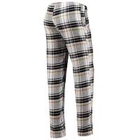 Women's Concepts Sport Black/Gold New Orleans Saints Accolade Flannel Pants