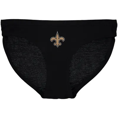 New Orleans Saints Concepts Sport Women's Solid Logo Panties - Black