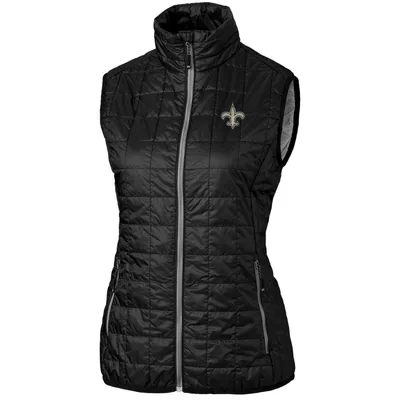 New Orleans Saints Cutter & Buck Women's Rainier PrimaLoft Eco Full-Zip Vest