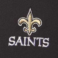 Women's Dunbrooke Black New Orleans Saints Softshell Fleece Full-Zip Jacket