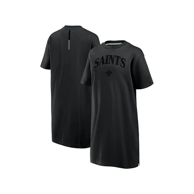 Robe noire à trois mélanges Elements Go New Orleans Saints de Fanatics pour femme