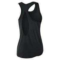 Women's Fanatics Black New Orleans Saints Iron Fan Tank Top