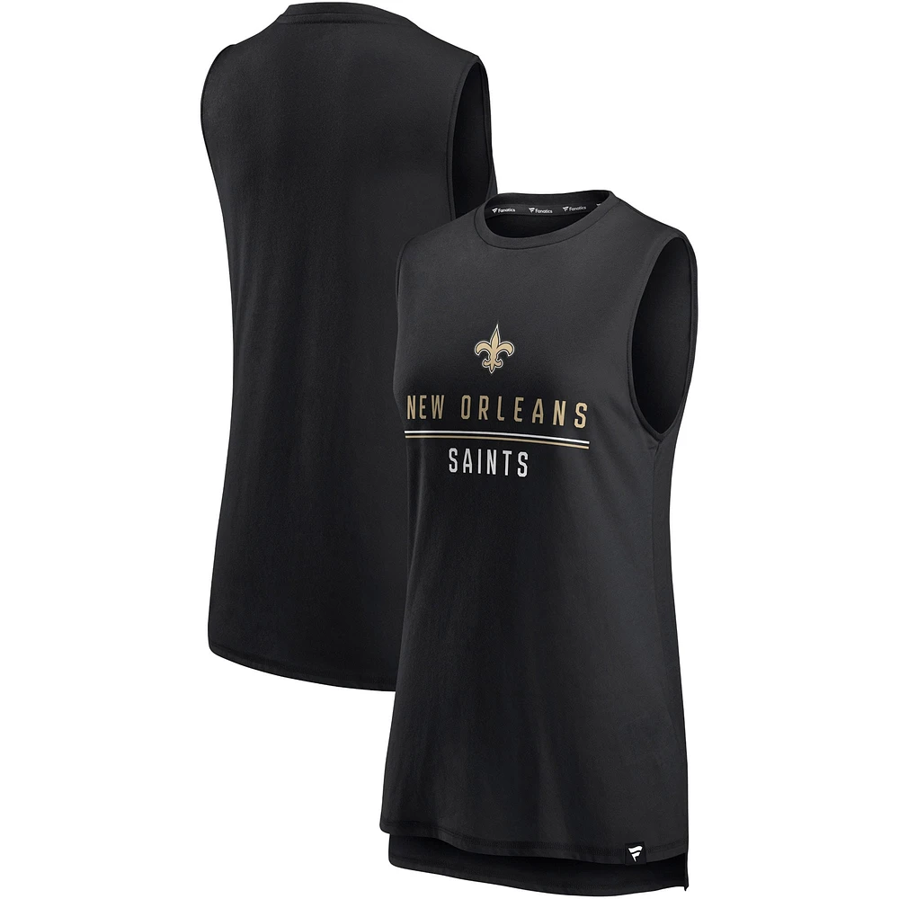 Women's Fanatics Black New Orleans Saints True Contender