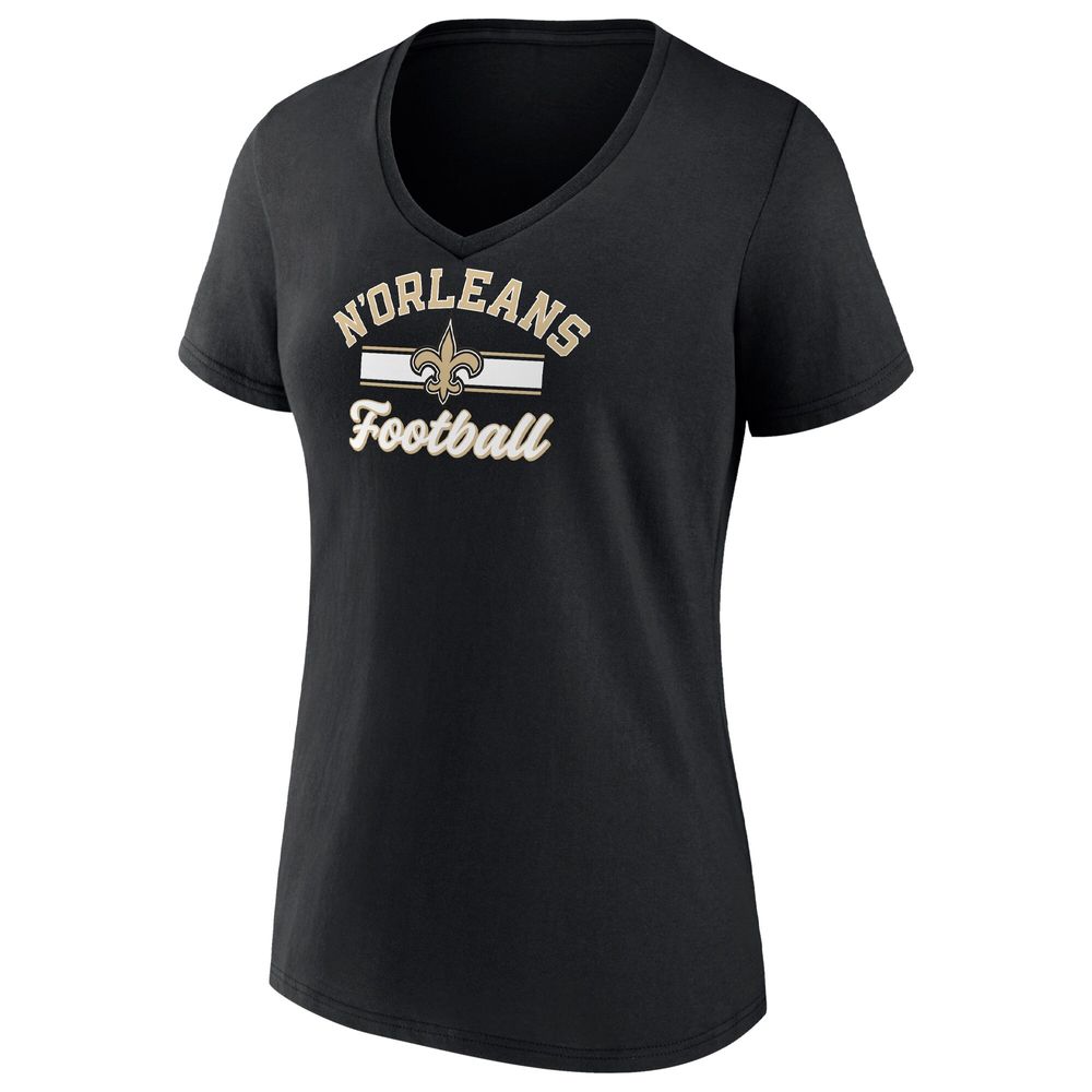 Women's Fanatics Branded Black/White New Orleans Saints