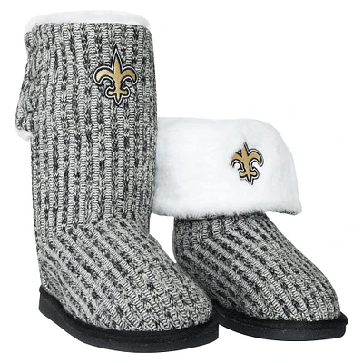 Bottes à boutons FOCO New Orleans Saints pour femmes