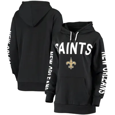 New Orleans Saints G-III 4Her by Carl Banks Women's Extra Point Pullover Hoodie - Navy